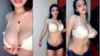 Kak Joice Beha Putih Bergoyang HOT!