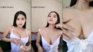 Myshaa Lingerie Putih Toket Transparan