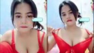 Anggie Buka Lingerie Telanjang Bulat Show