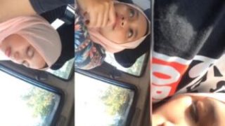 Alissa Ukhti Cakep di Mobil Ngewe Yuk